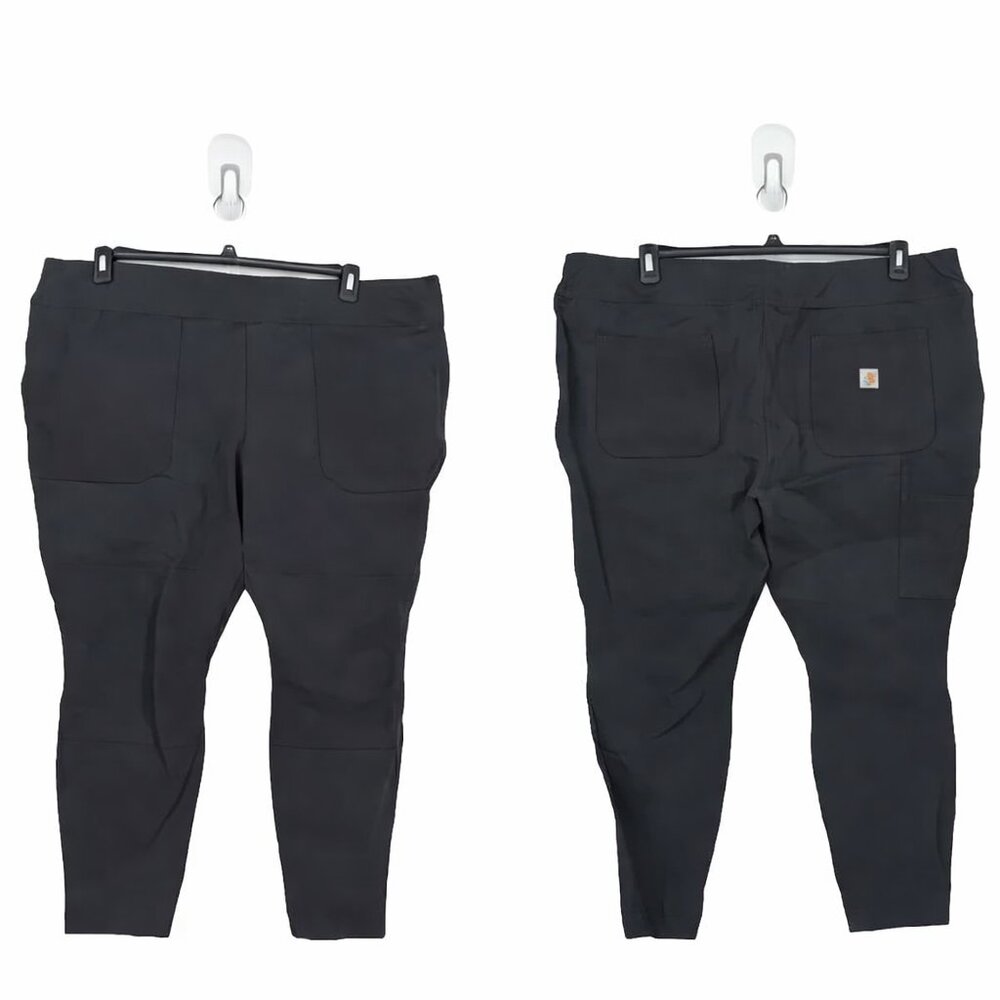 Carhartt 3x 24W 26W Plus Force Utility Legging Black Midweight